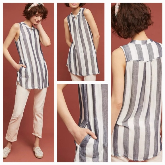 cloth & stone Tops - Anthropologie Cloth & Stone Tunic Tank XS
